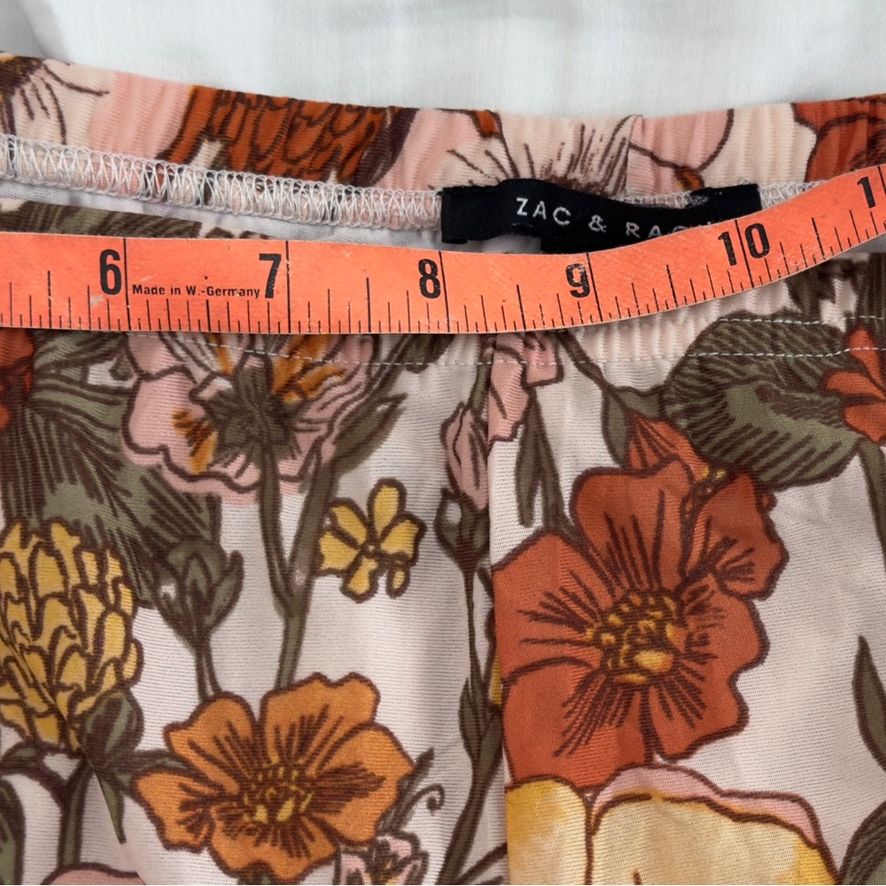 Zac & Rachel Multicolor Floral Maci Skirt -XL - Picture 3 of 4